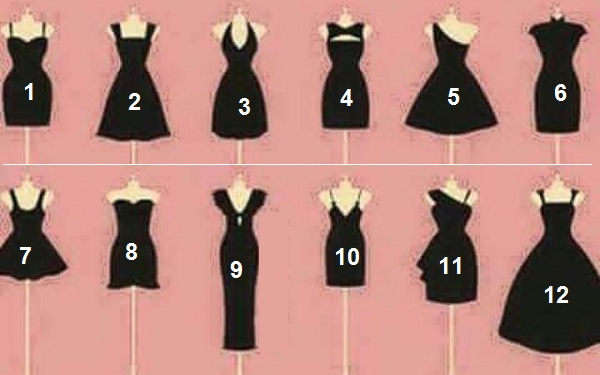 إذا كنت في متجر لبيع الملابس ، فما هو الفستان الذي ستختاره؟